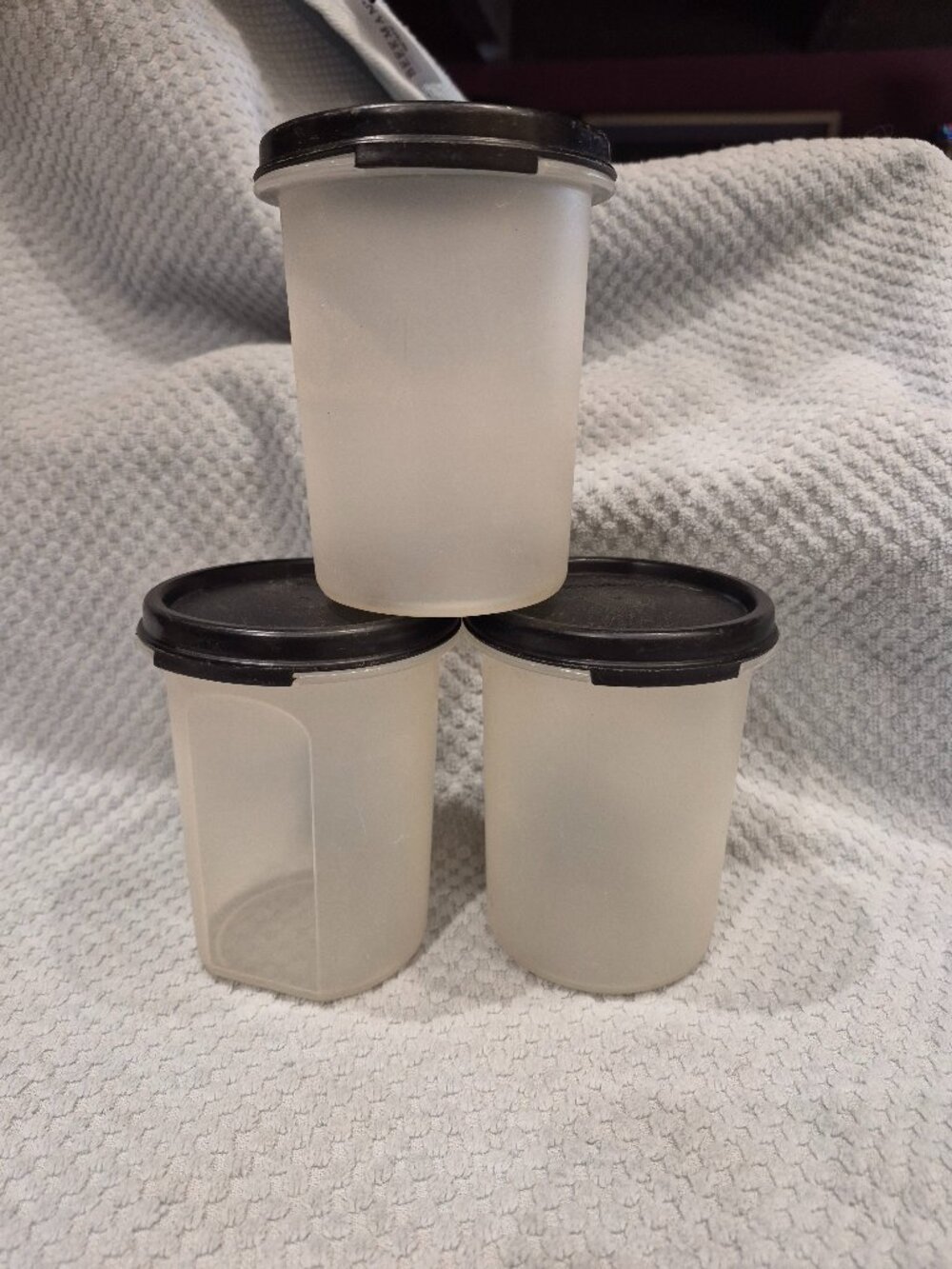 3 Round Modular Mates Tupperware